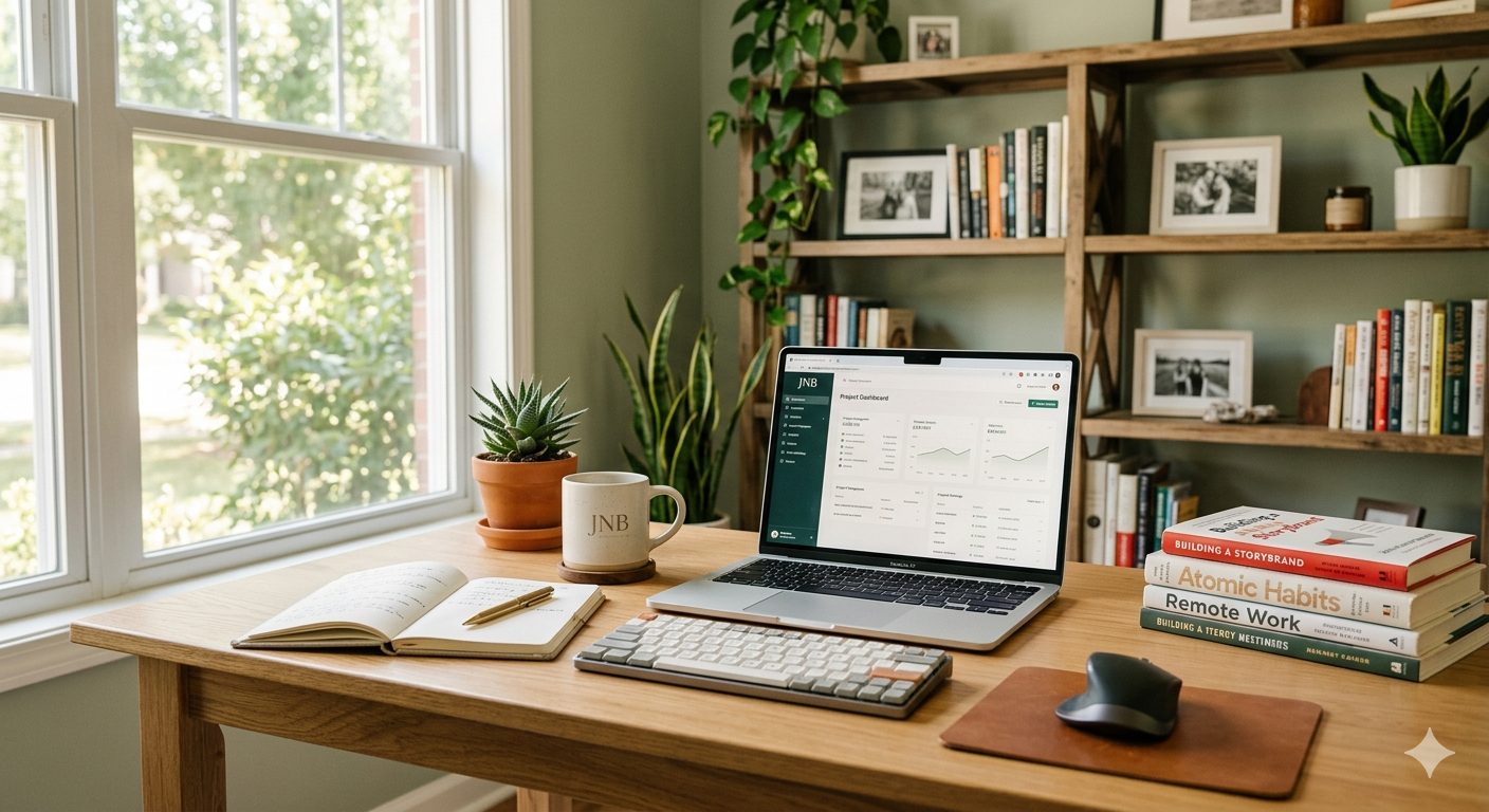 Professional Minimalist Workspace